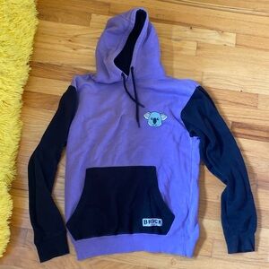 Unisex size small Colby Brock original purple koala hoodie.